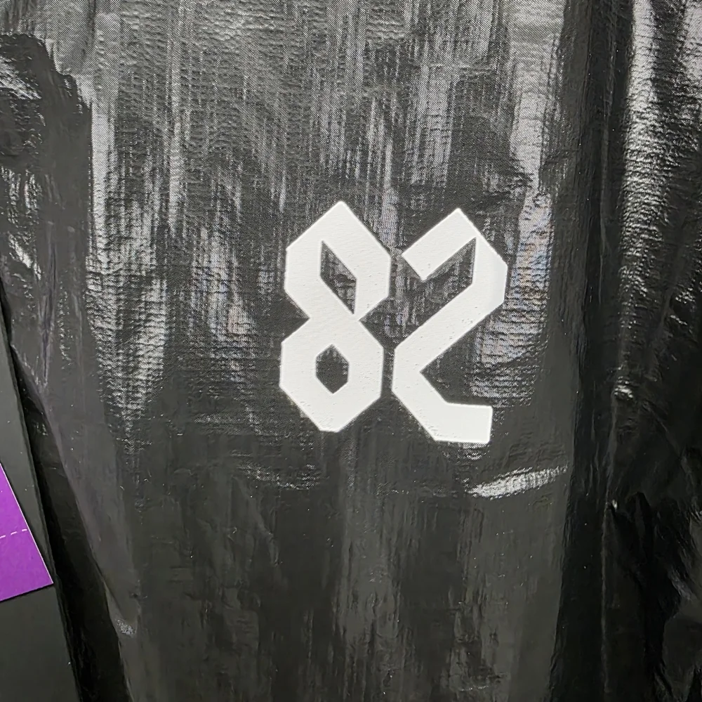 NWT Men's CREATE 2MRW Black And White Bomber Jacket‎ Size Large